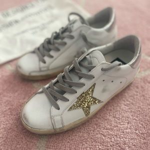 Golden Goose Woman’s SuperStar Low Top Sneaker. Size 37. New/Never worn